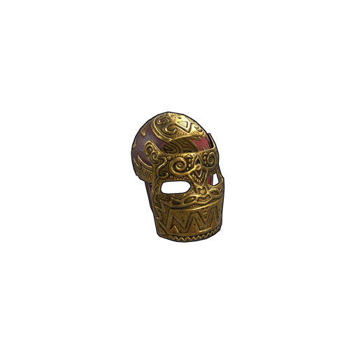 Legendary Gold Facemask